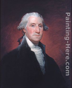 George Washington painting - Gilbert Stuart George Washington art painting
